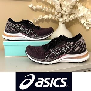 Like New! Asics Gel-Kayano 28 MK 'Deep Plum Black' Running Shoe Women’s Size 8
